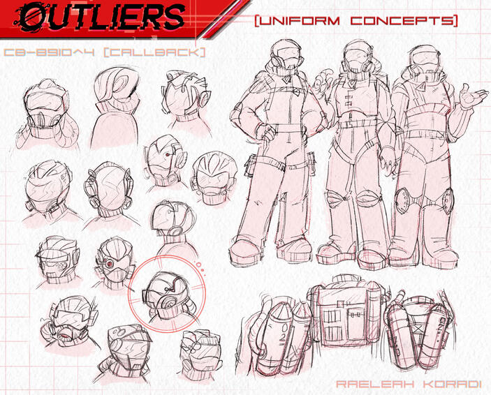 OUTLIERS Suit Concepts