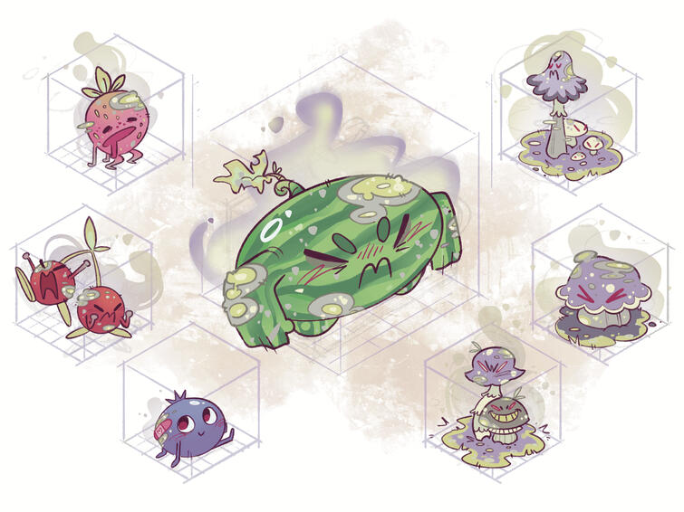 Isometric Enemies